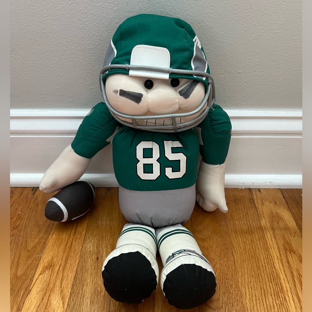 Vintage Philadelphia Eagles stress doll